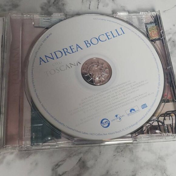 Andrea Bocelli Toscana CD - Picture 6 of 10